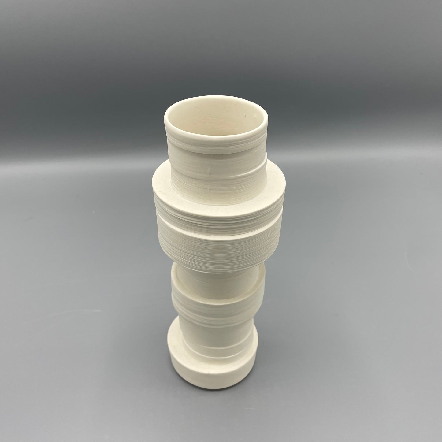Emma Westmacott Tall Stacked Porcelain Vase