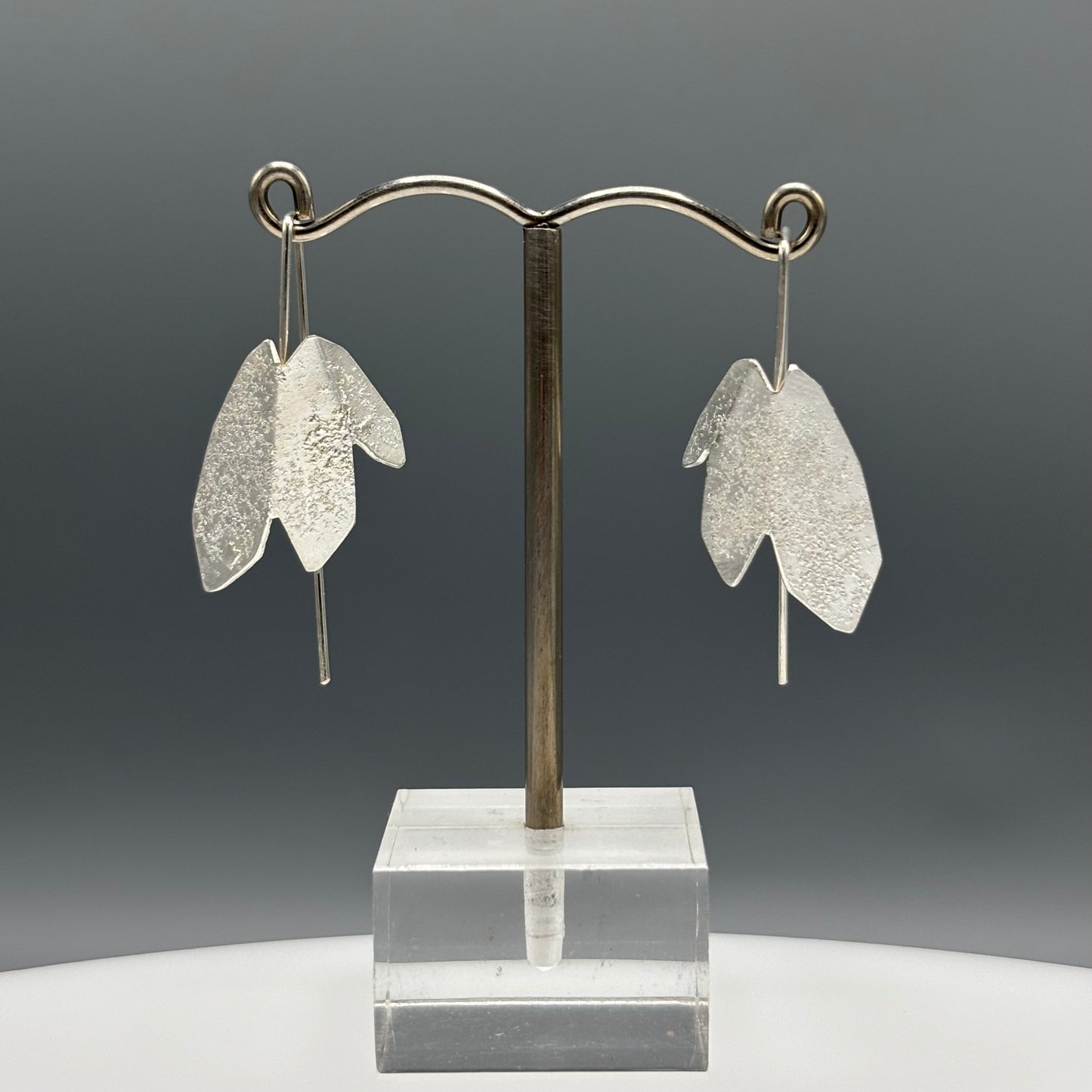 RawObjekt 'Butterflies Drop Earrings' in Sterling Silver
