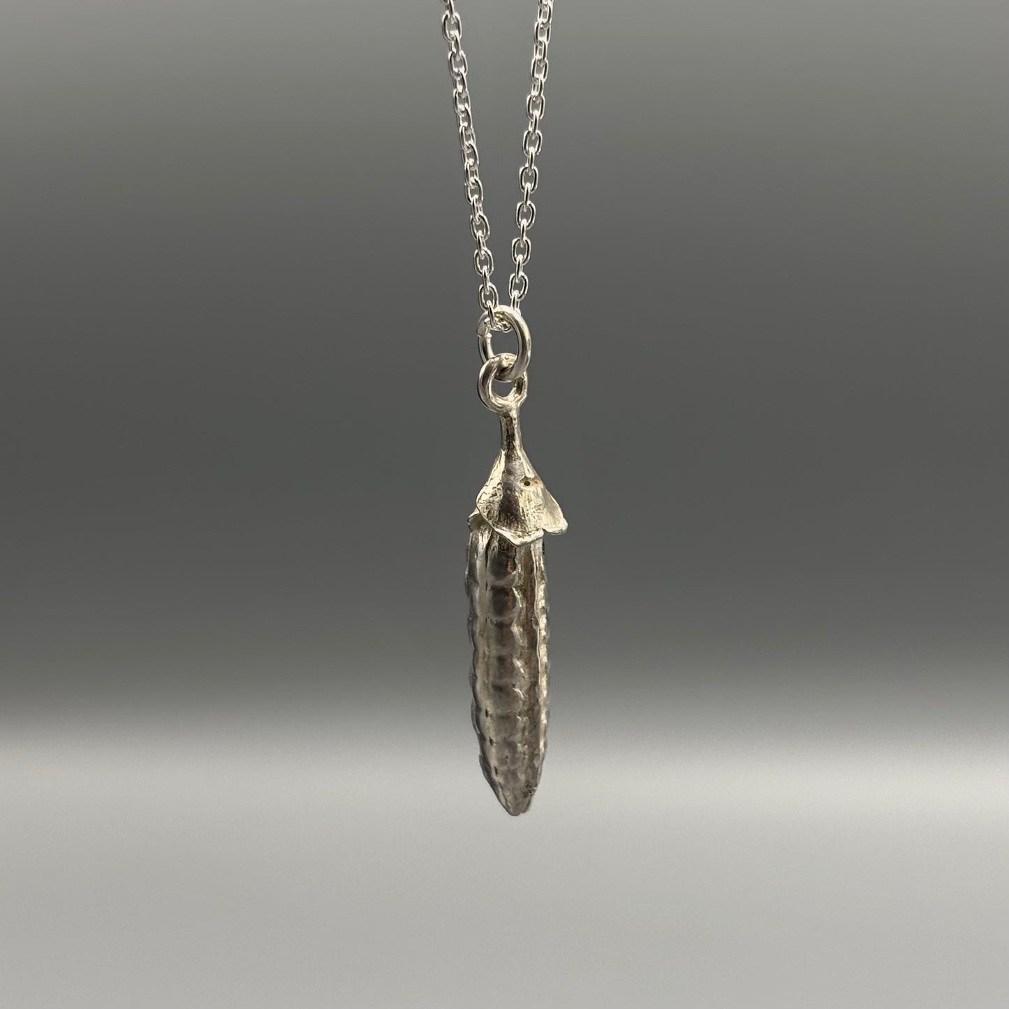 Tim Blades 'Pea Pod Drop Pendant'