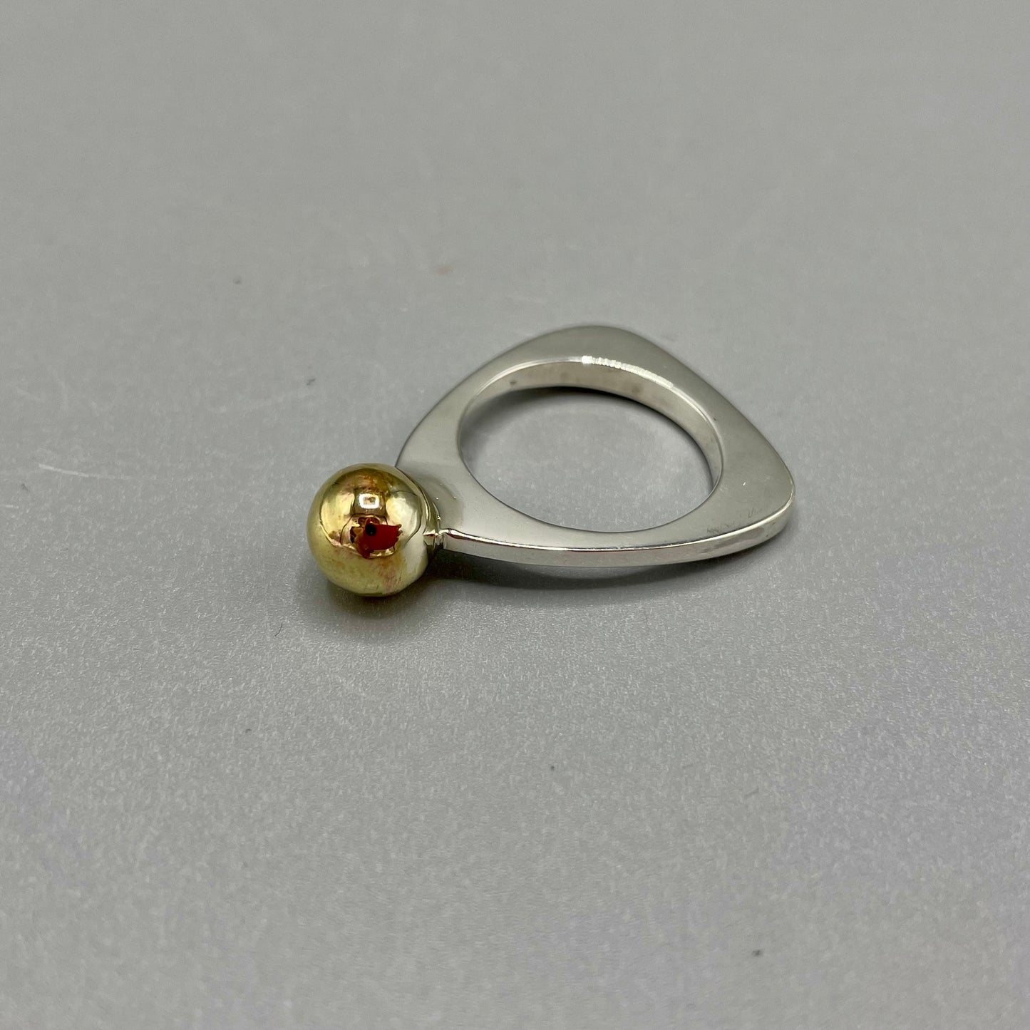 DesignsbyMia Tatiana Ring with Medium Sphere