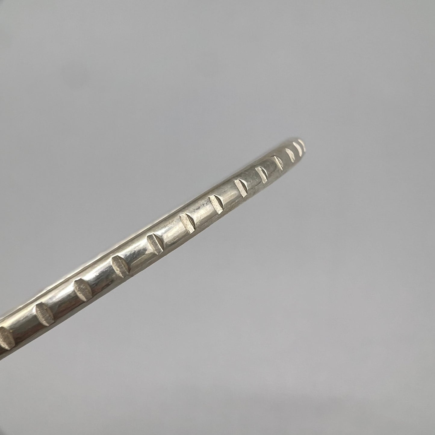 Iona Hall Round Notches Hoops