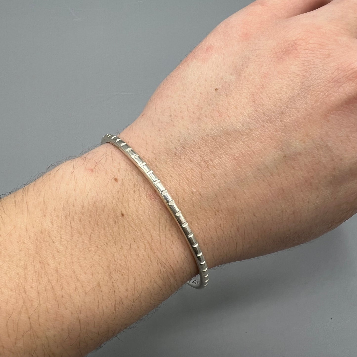 Iona Hall Notches Bangle