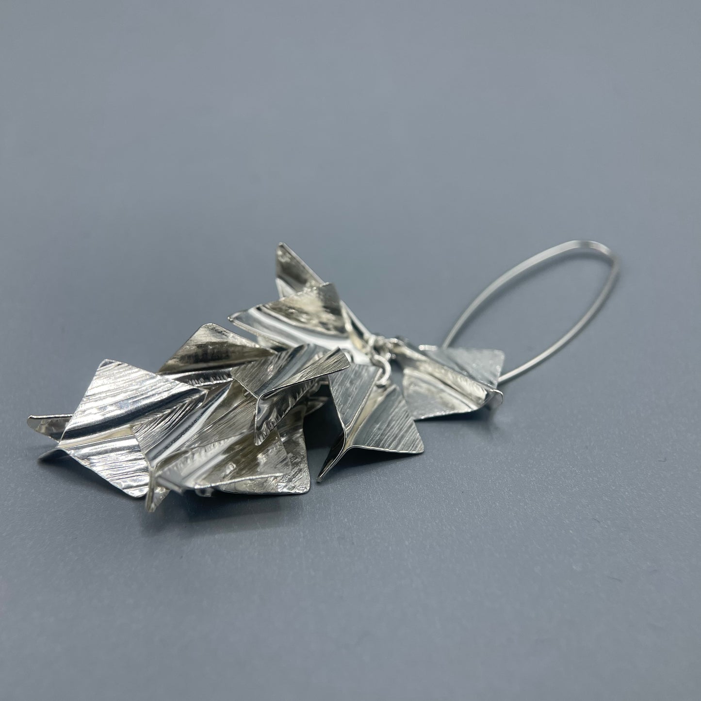 Zoe Watts Silver Stingray Earrings