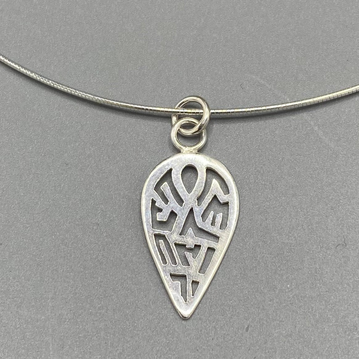 Kathryn Arbon Single Shield Pendant