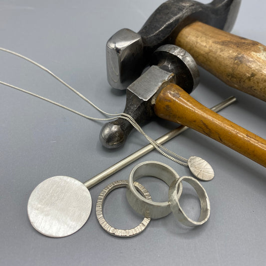 Silversmithing Jewellery - Beginners Tuesday morning - Starts 4th Nov