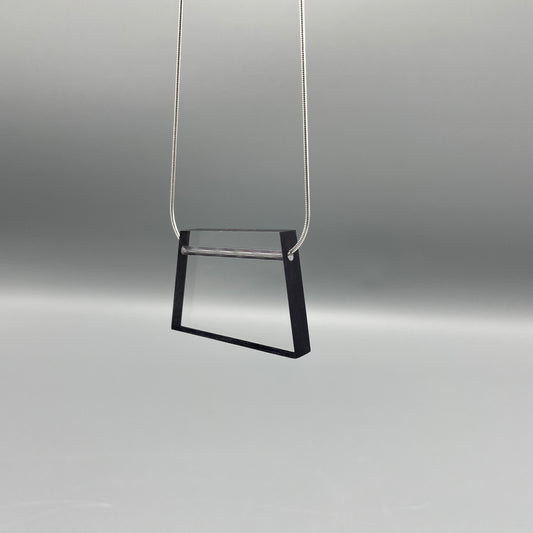 Sarah Packington Acrylic Block Necklace