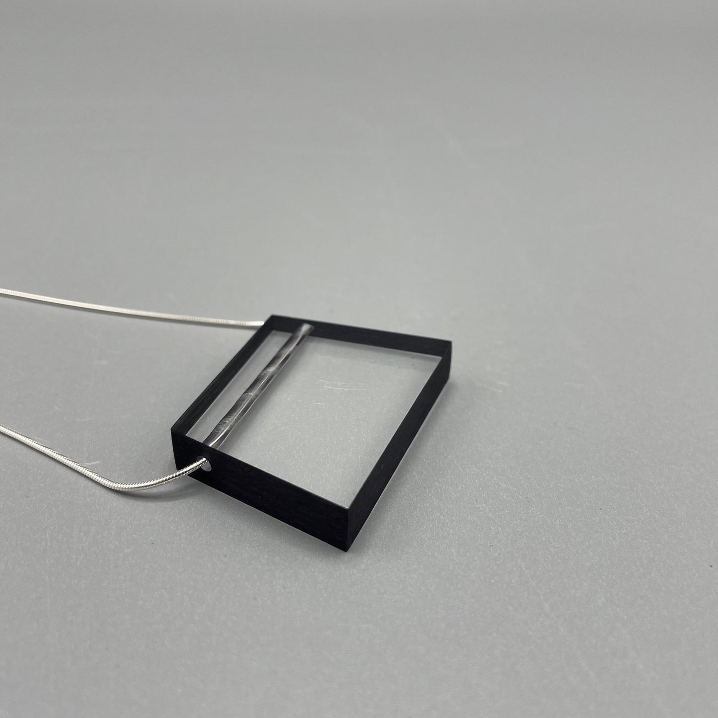 Sarah Packington Acrylic Block Necklace