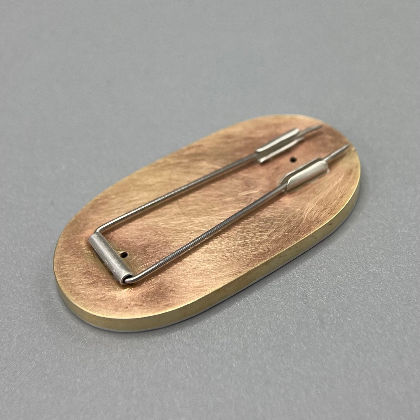 Papermetal 'Landscape' Oval Brooch