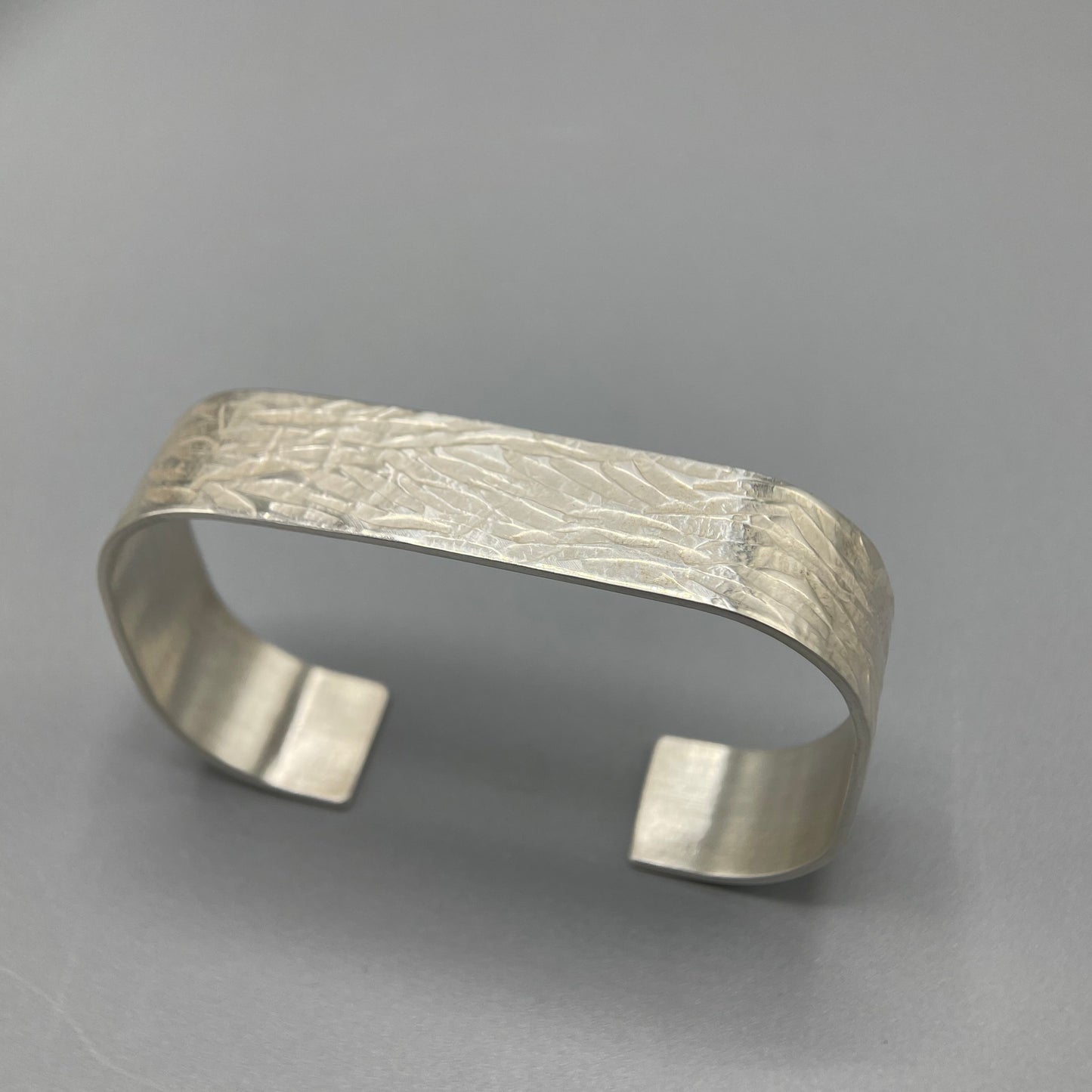 Papermetal Silver Square Petal Cuff