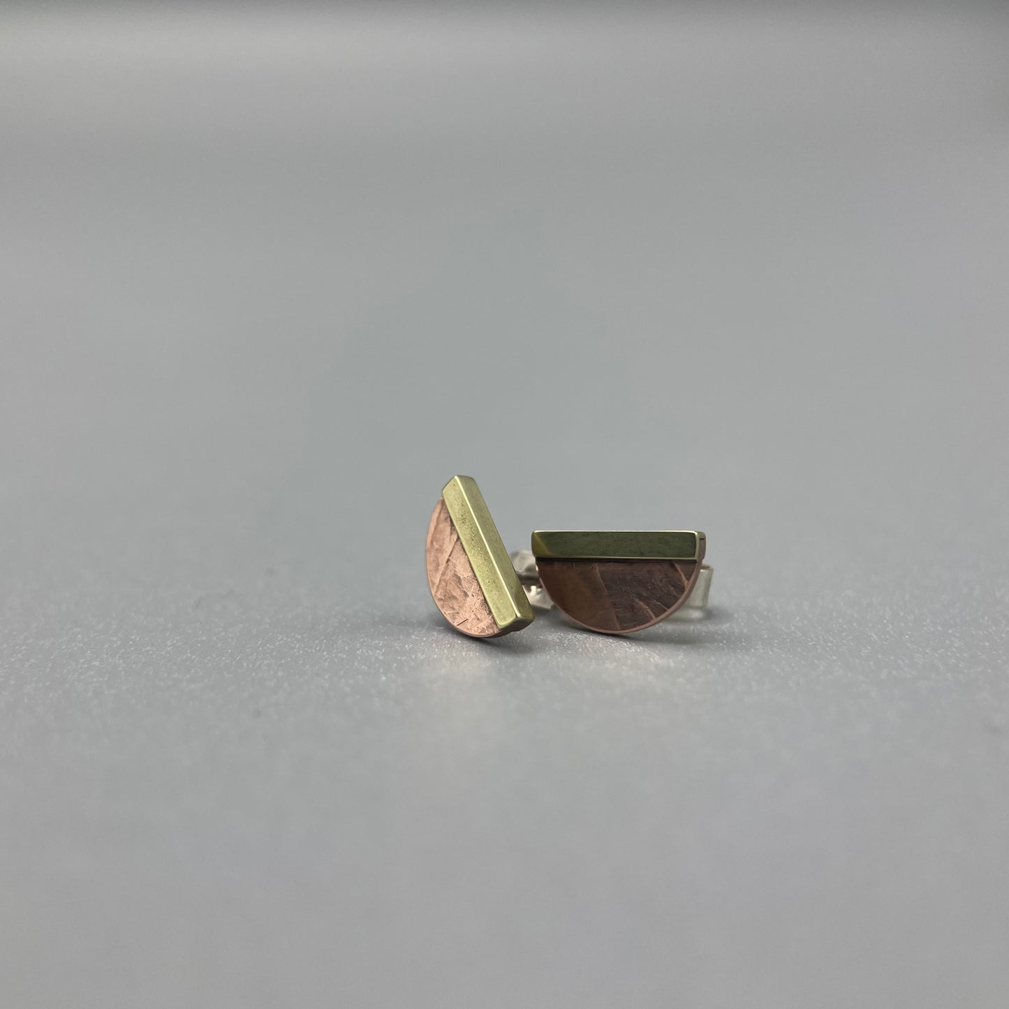Papermetal Petal Emboss Stud Earrings