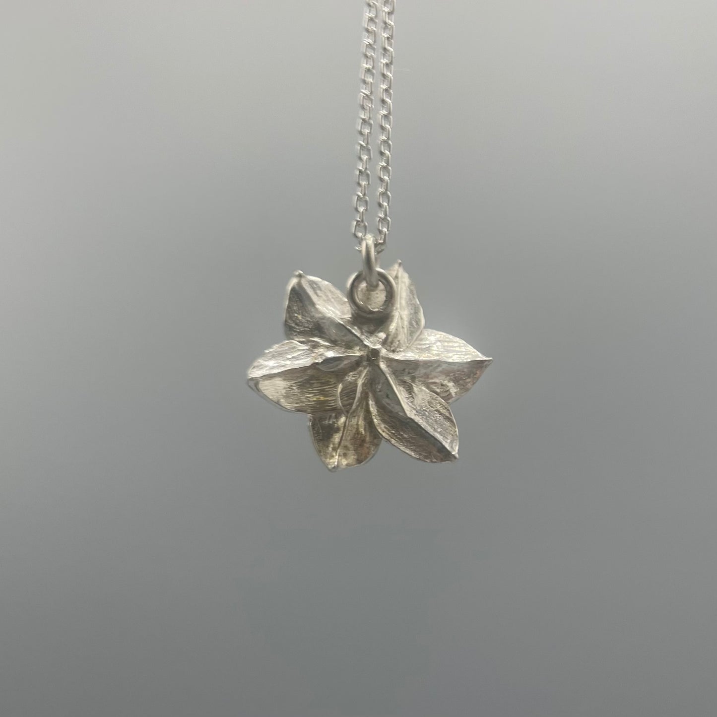 Tim Blades Silver and Gold Plated Narcissus Pendant
