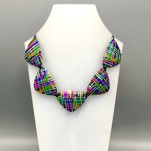 Mandy Nash Aluminium Triangle Necklace