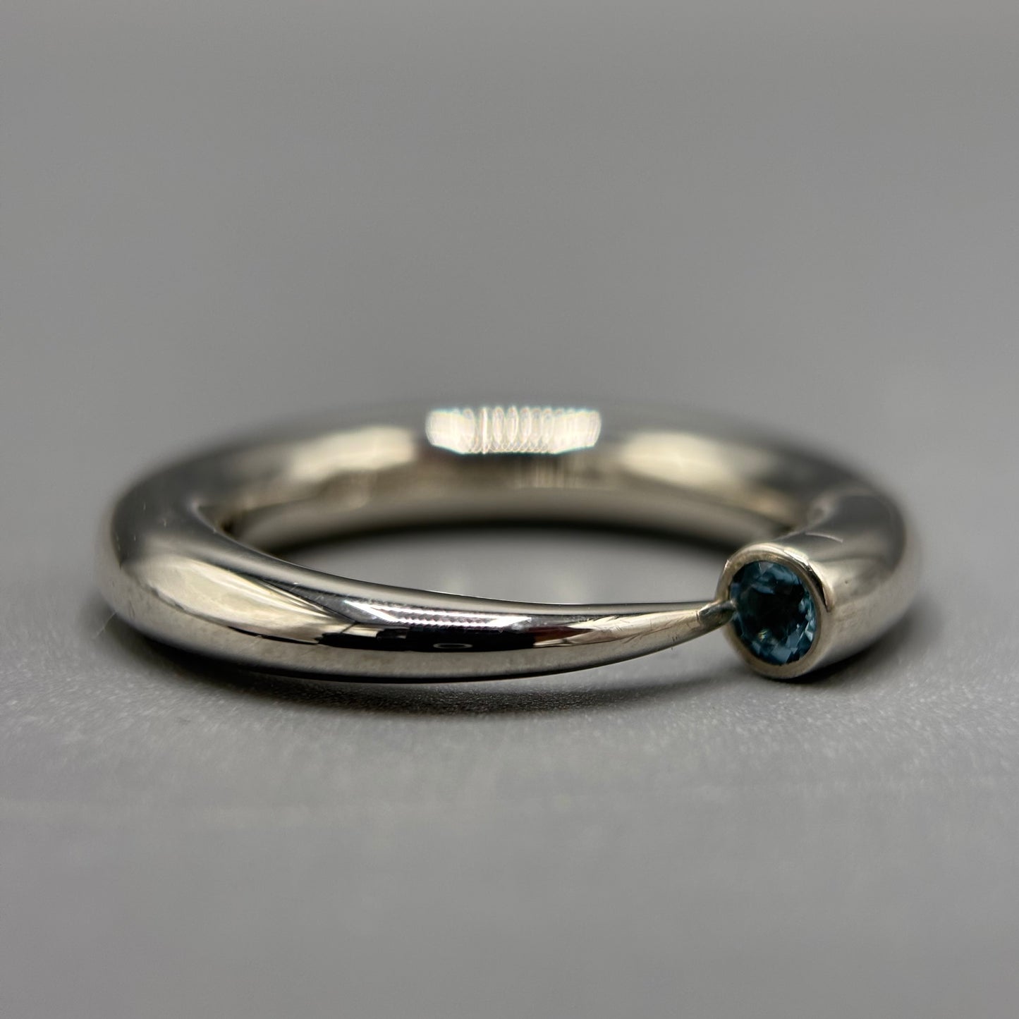 Paul Finch - Tapering Silver Wiggly Ring