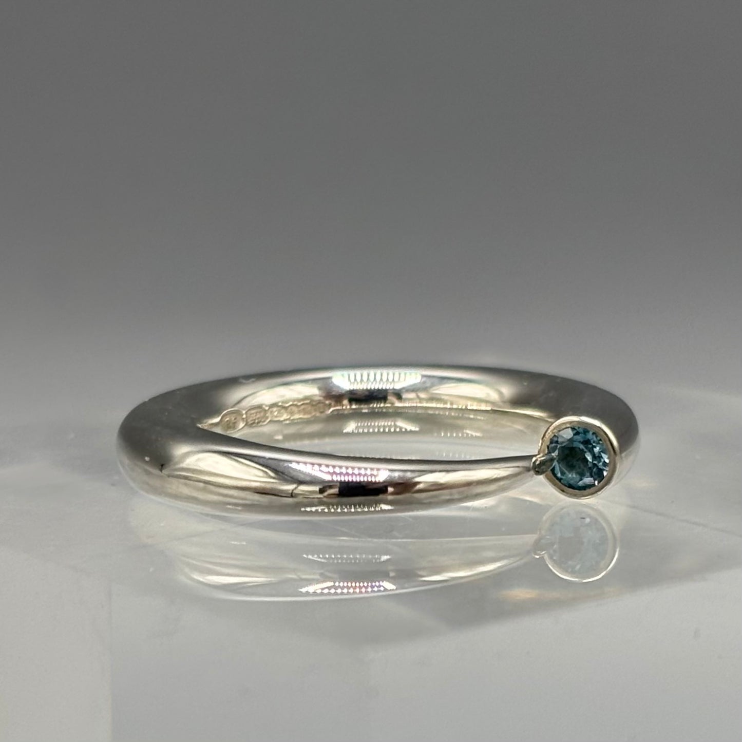 Paul Finch - Tapering Silver Wiggly Ring