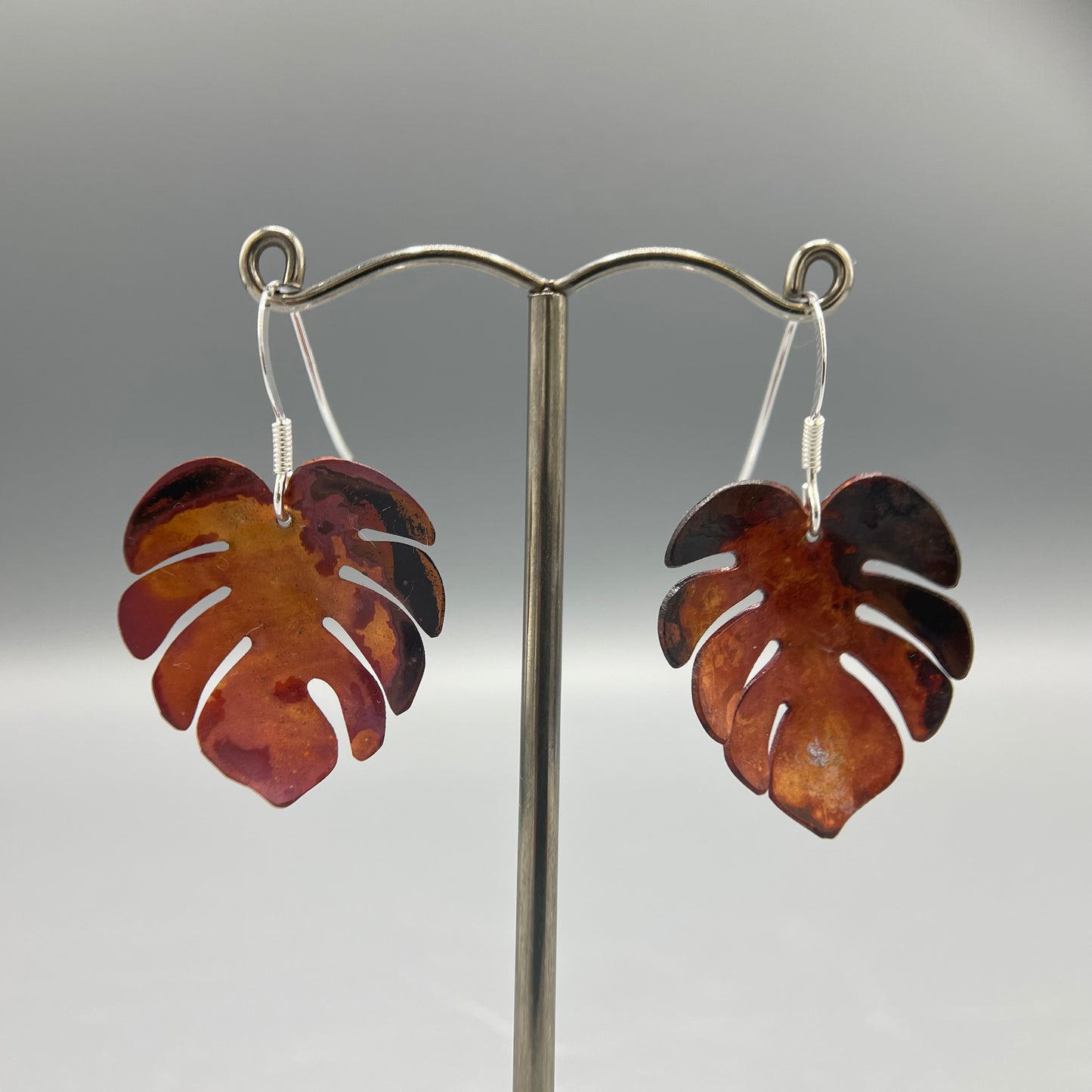 Stephanie Hopkins Fired Copper Monstera Drops