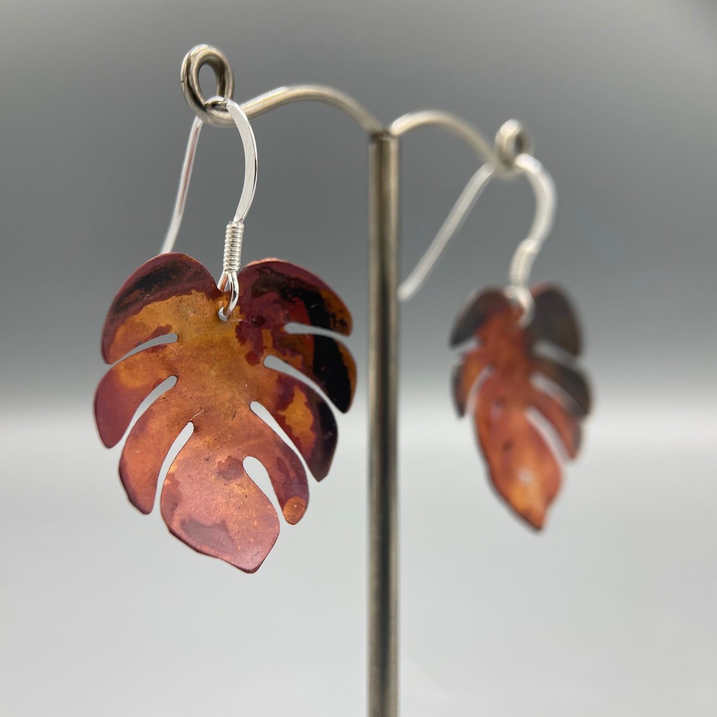 Stephanie Hopkins Fired Copper Monstera Drops