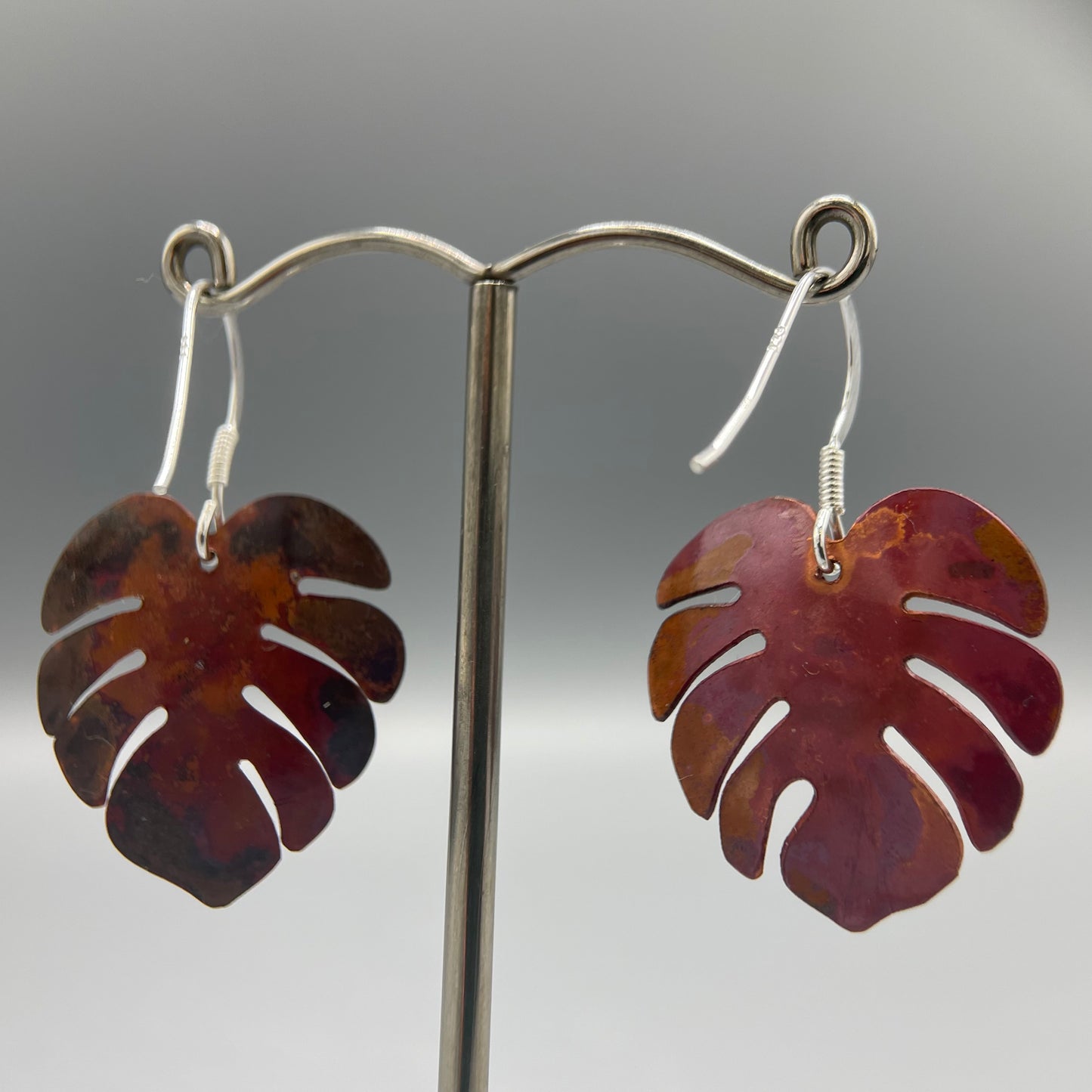 Stephanie Hopkins Fired Copper Monstera Drops
