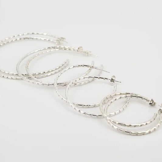 Iona Hall Round Notches Hoops