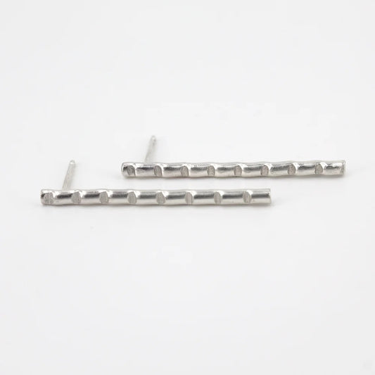 Iona Hall Notches Studs