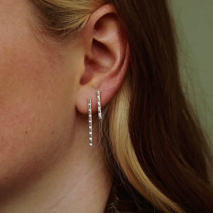 Iona Hall Notches Studs