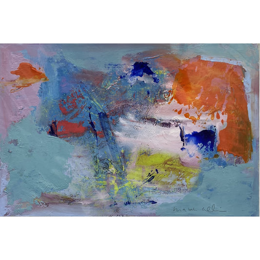 Niamh Collins Abstract Painting Oil on Paper 8