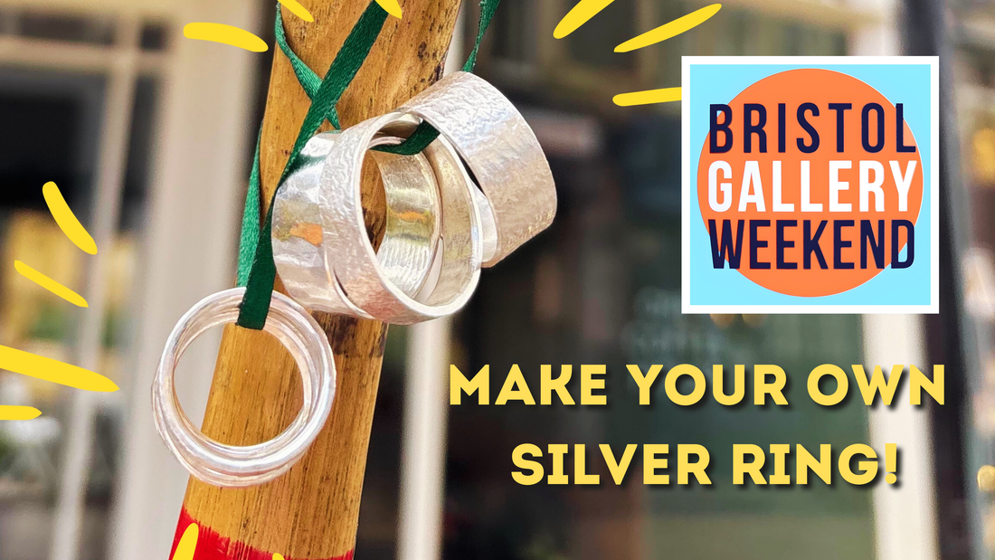 Bristol Gallery Weekend 2026 at FLUX Bristol – Discover Craft & Make Rings With Us!!