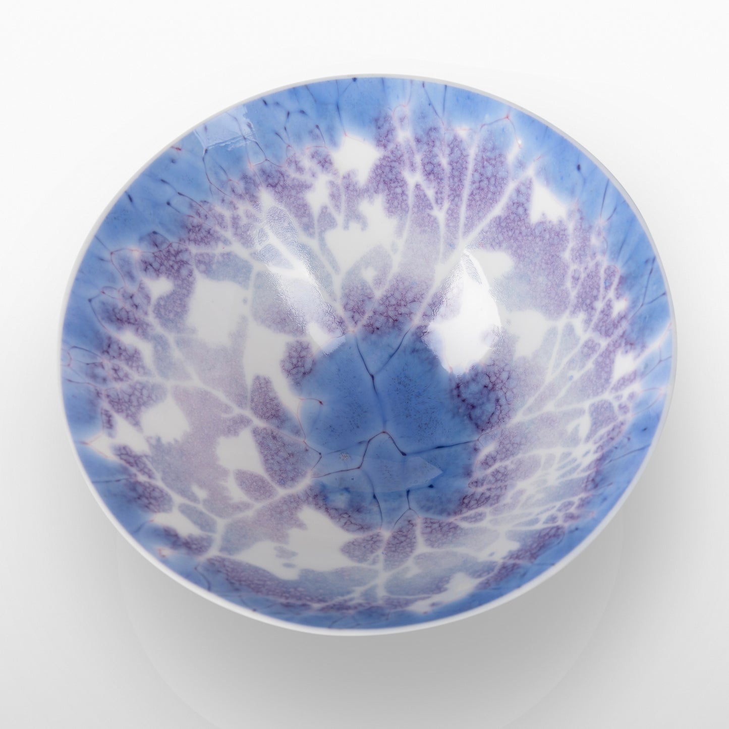 Verity Pulford Glass Large Gravity-formed Bowl