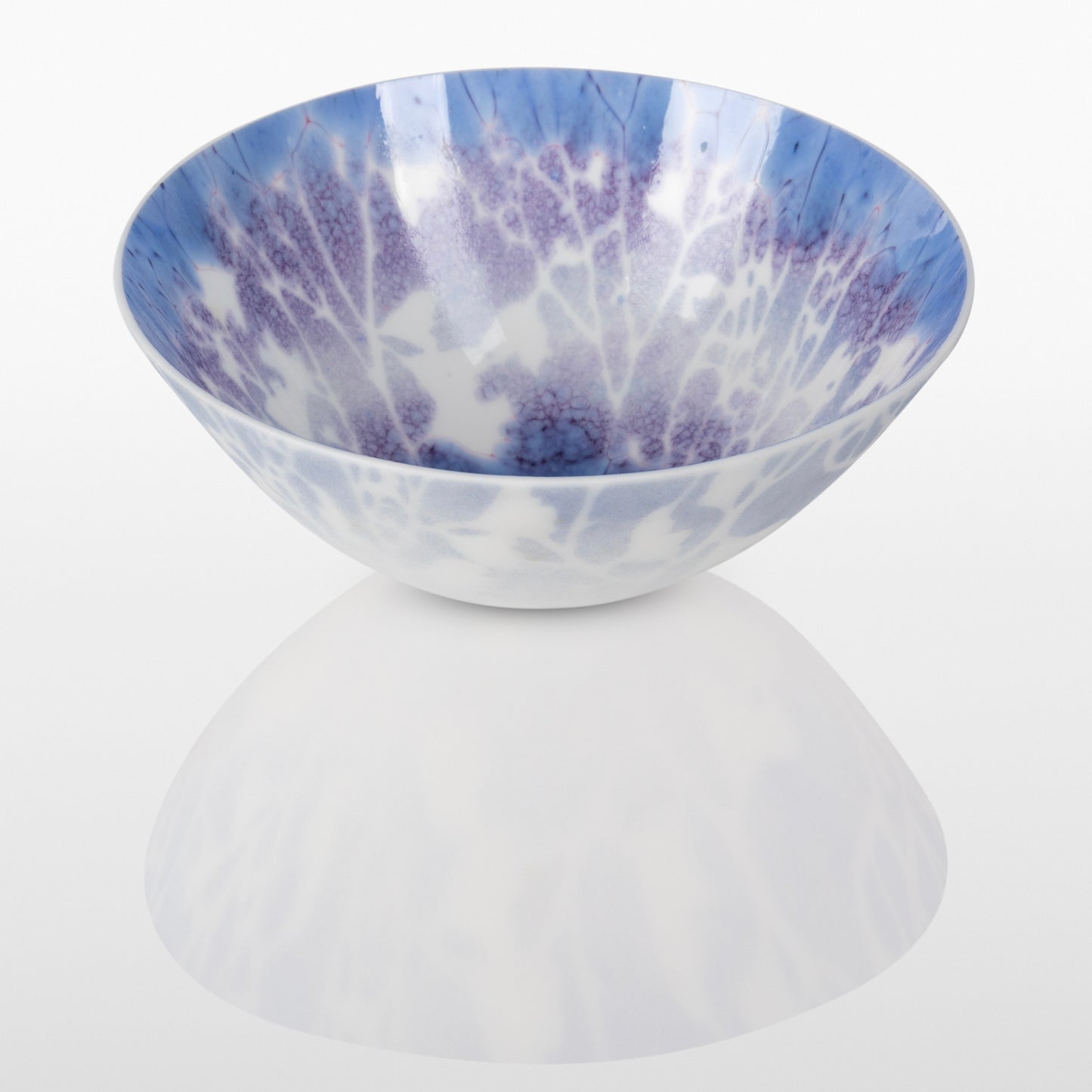 Verity Pulford Glass Large Gravity-formed Bowl