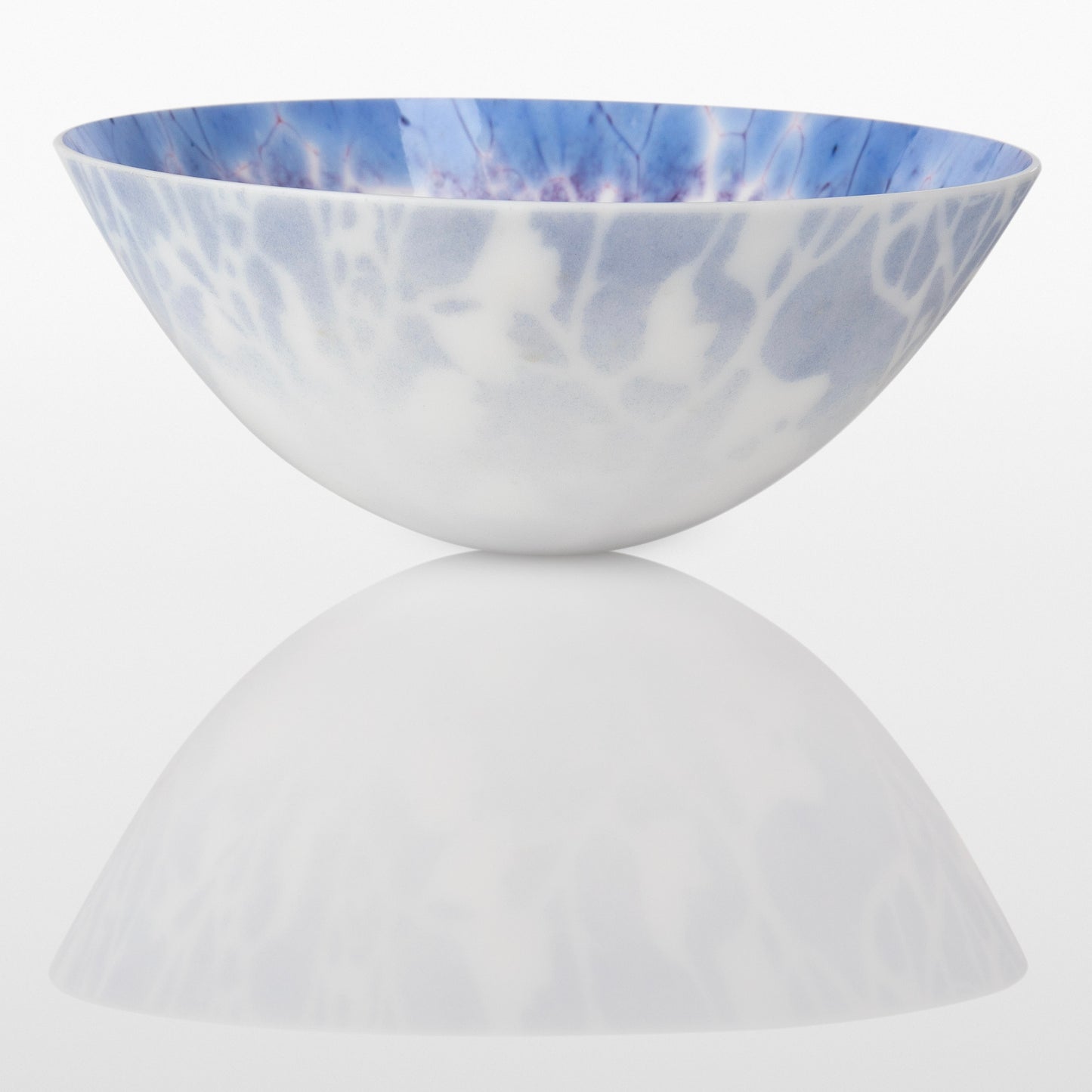 Verity Pulford Glass Large Gravity-formed Bowl