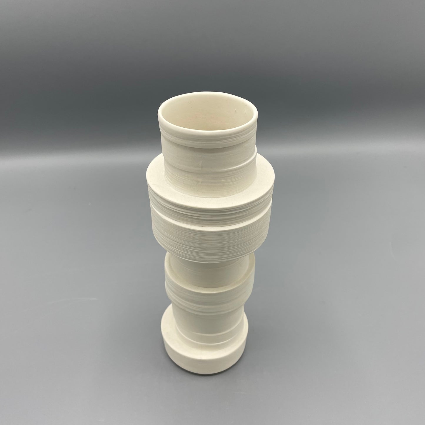 Emma Westmacott Tall Stacked Porcelain Vase