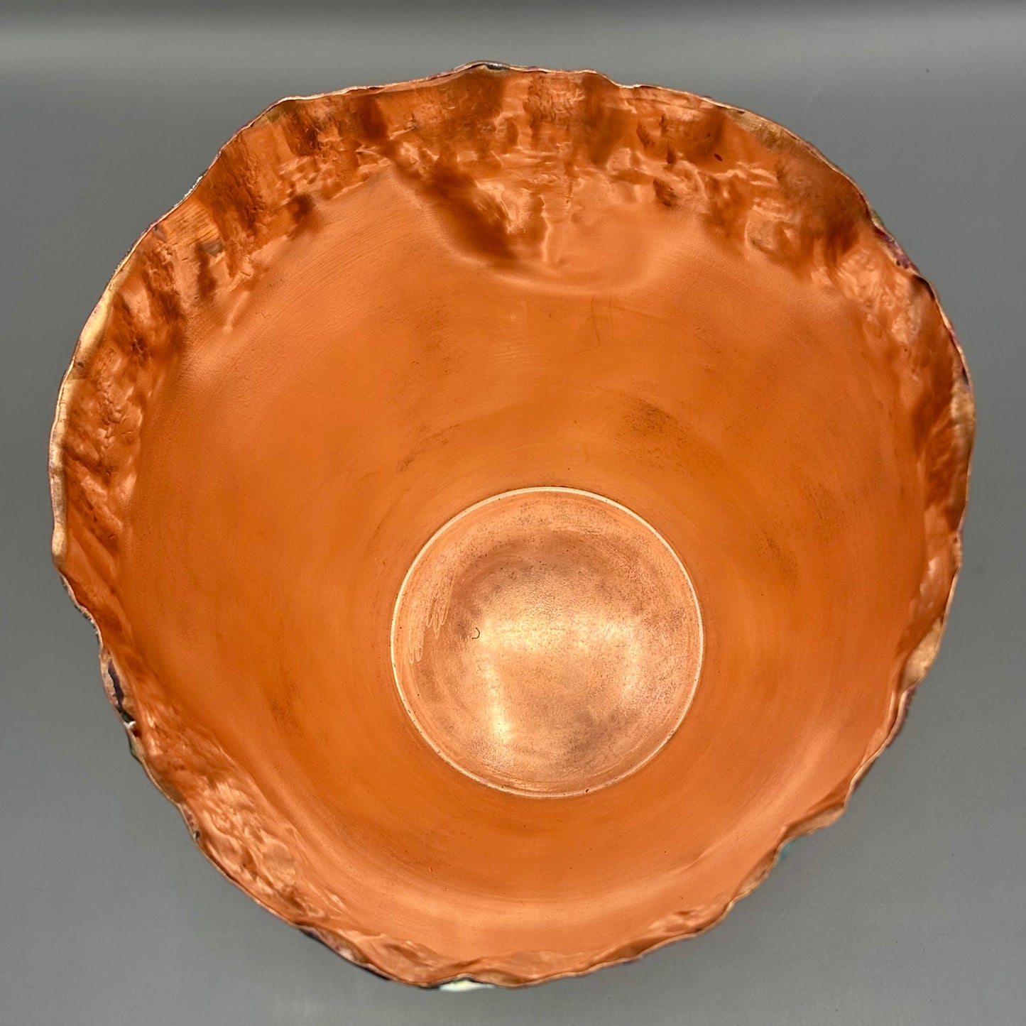 Cruan – Shades of White (Enamelled Copper Vessel)