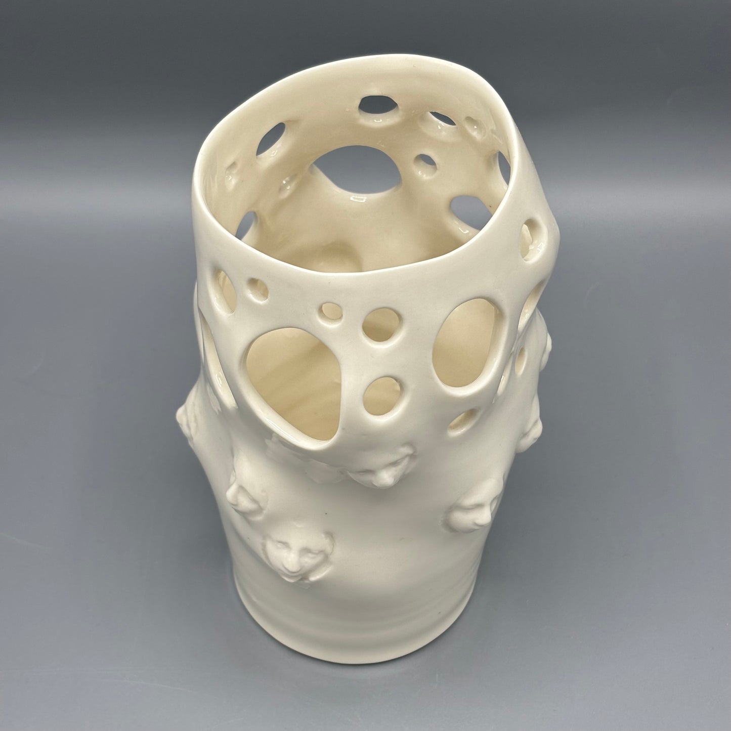 Anja Lubach 'Perforated vase'