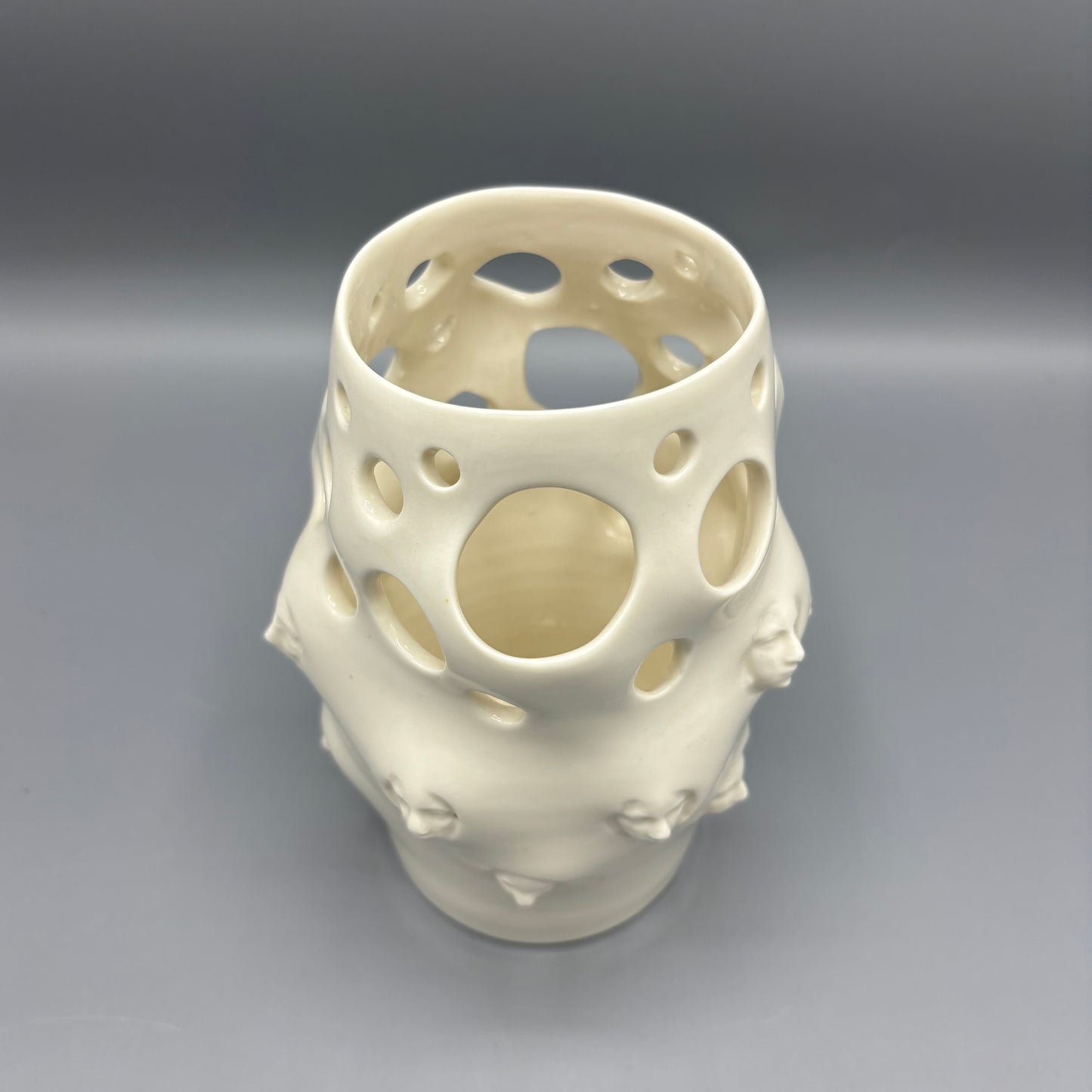 Anja Lubach 'Perforated vase'