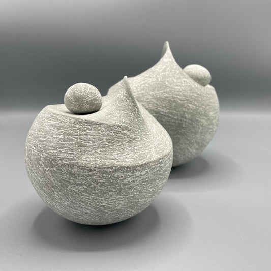 Mitch Pilkington Grey Pebble Vessel