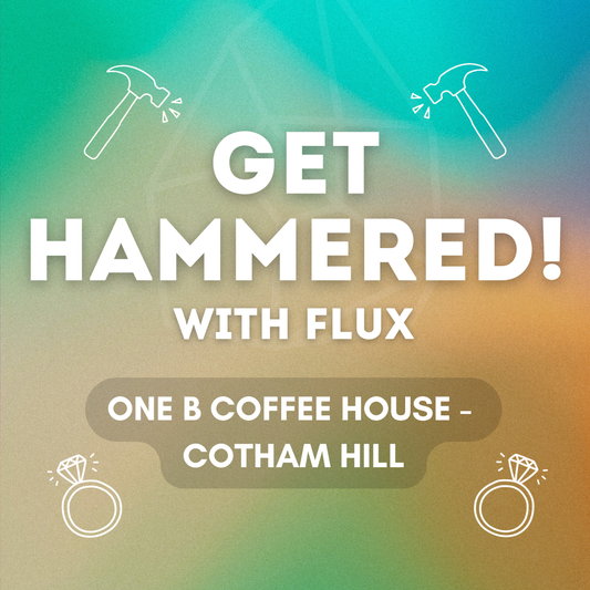 GET HAMMERED! - Textured Ring Making Workshop (Flux at One B Cotham Hill)