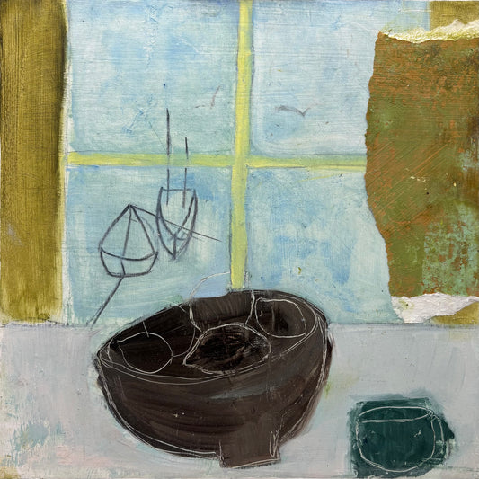Bev Campbell 'Lunch in St. Ives I' 2025