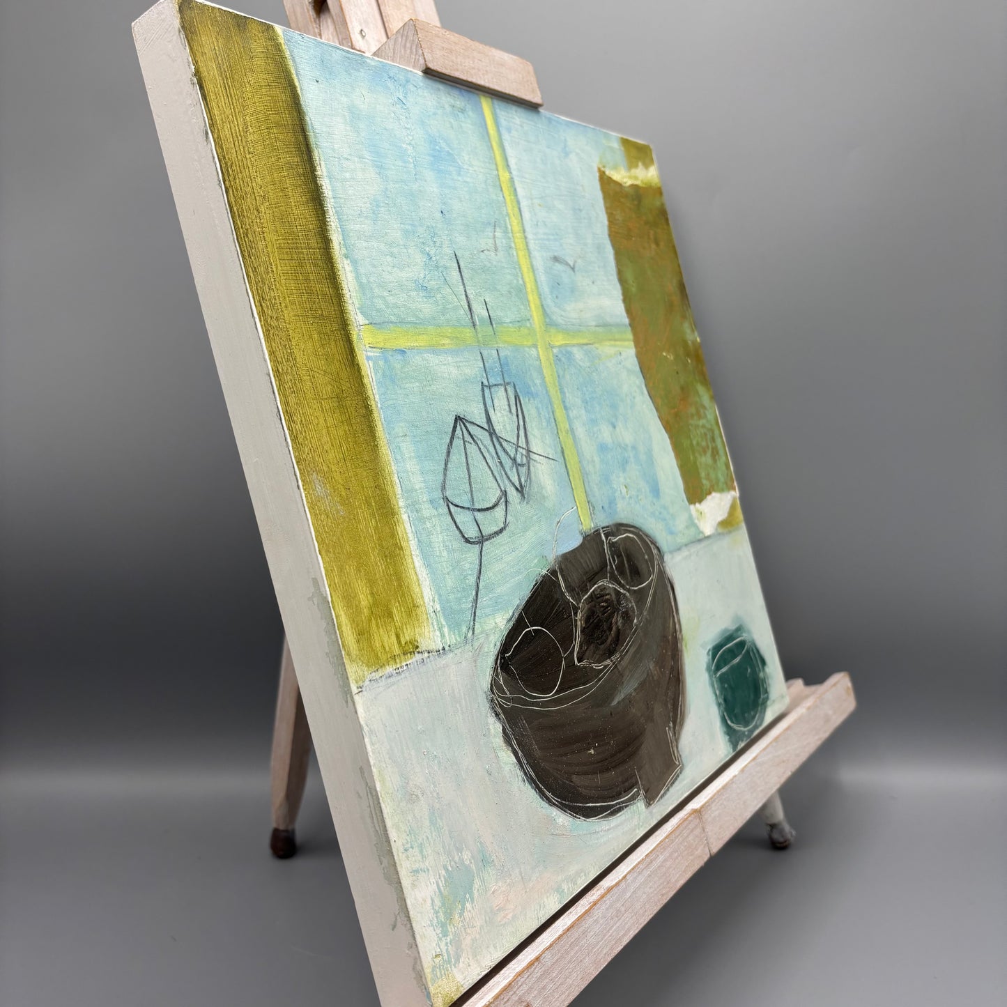 Bev Campbell 'Lunch in St. Ives I' 2025