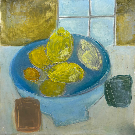 Bev Campbell 'Lunch in St. Ives II' 2025