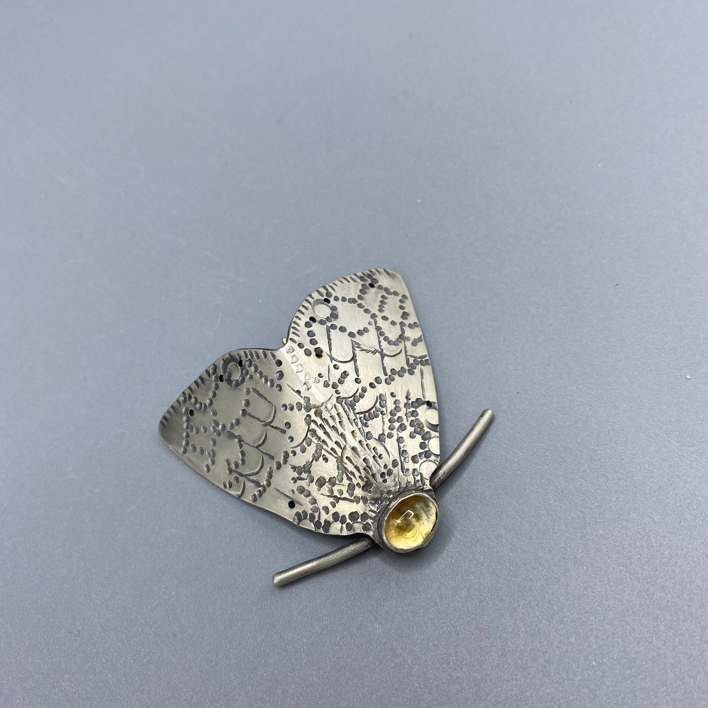 Emma McGilchrist Lace Moth Brooch