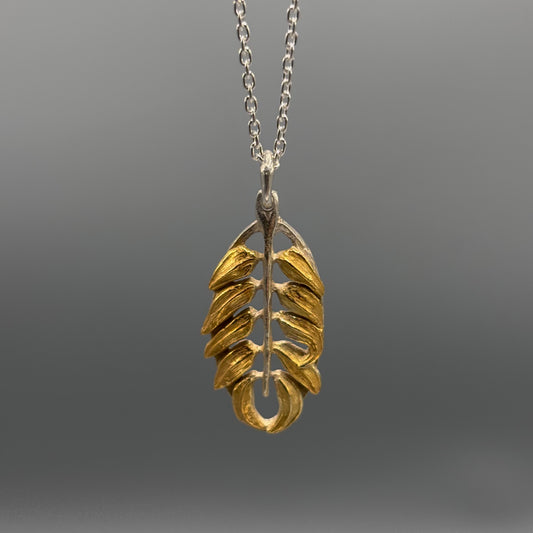 Tim Blades '10 Leaf Pendant'