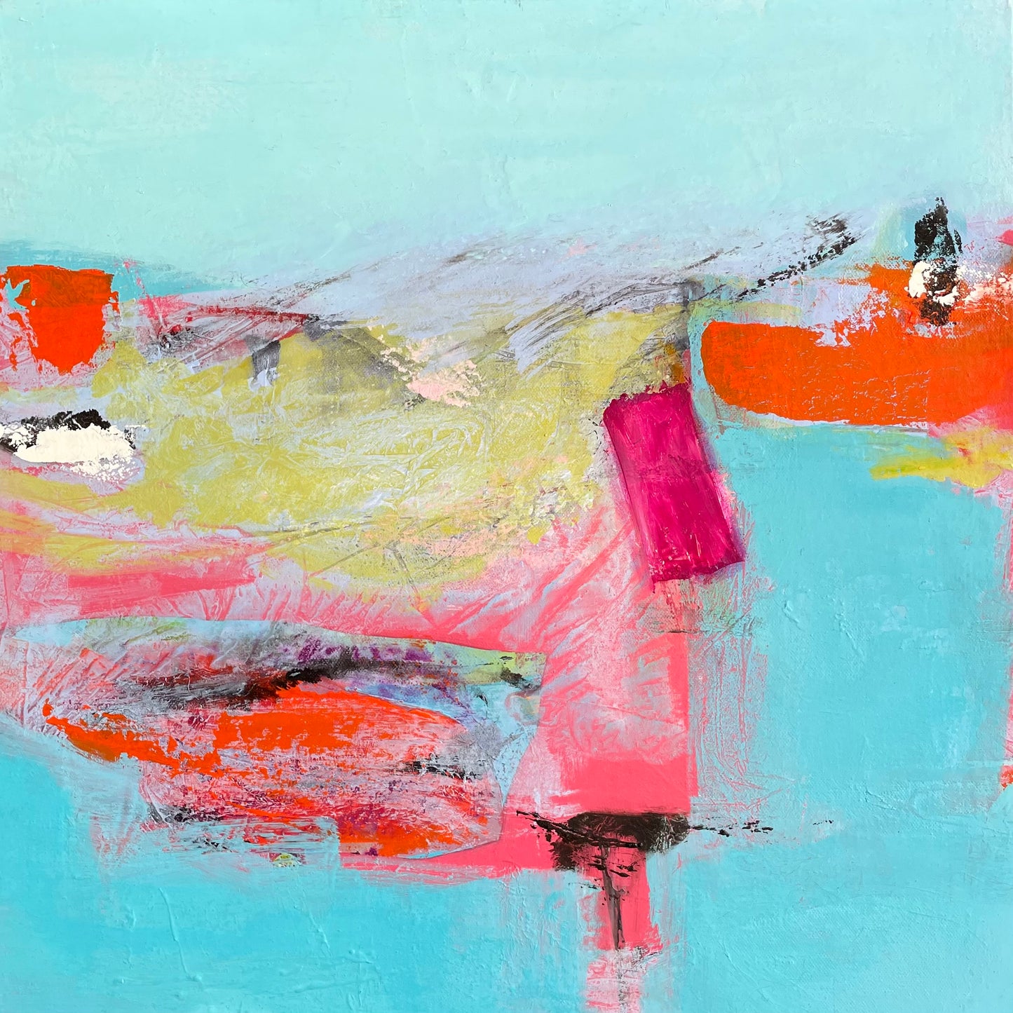 Niamh Collins 'Pump" Original Oil on Canvas