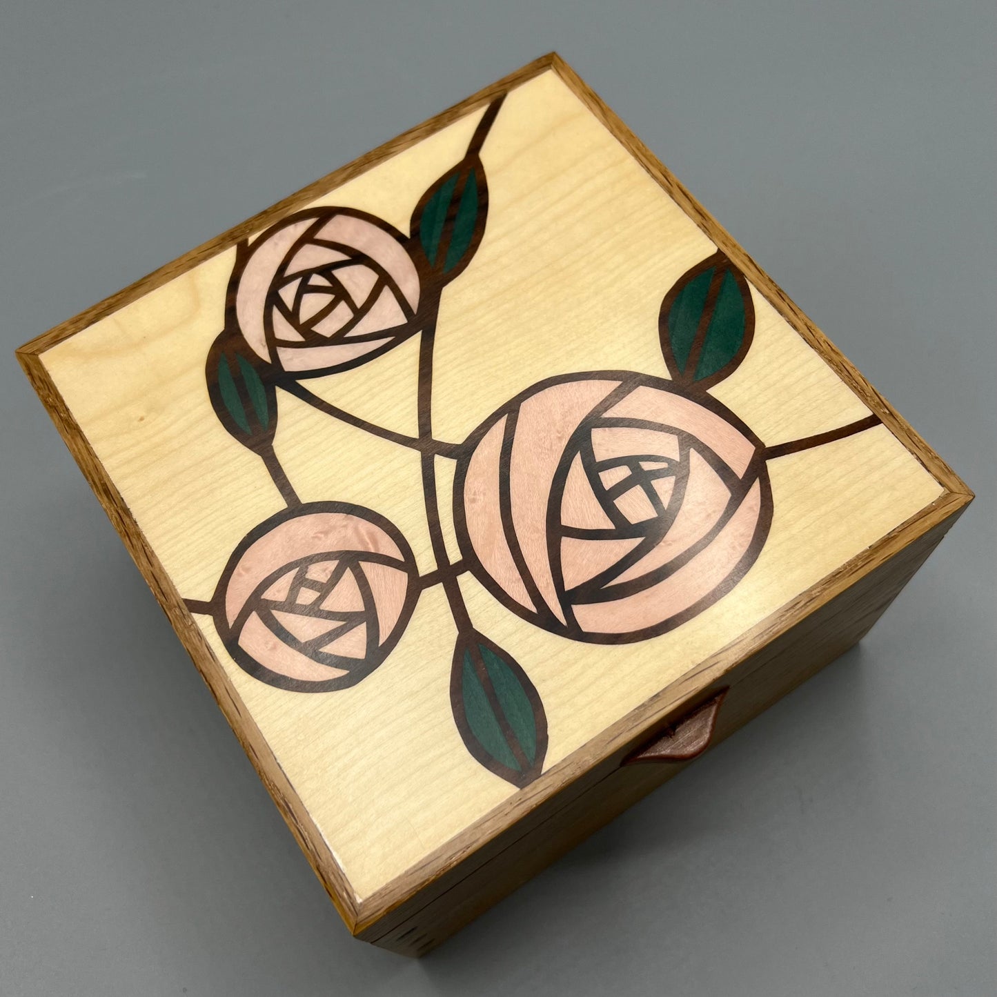 TT Designs Jewellery Box 'Macintosh Rose'