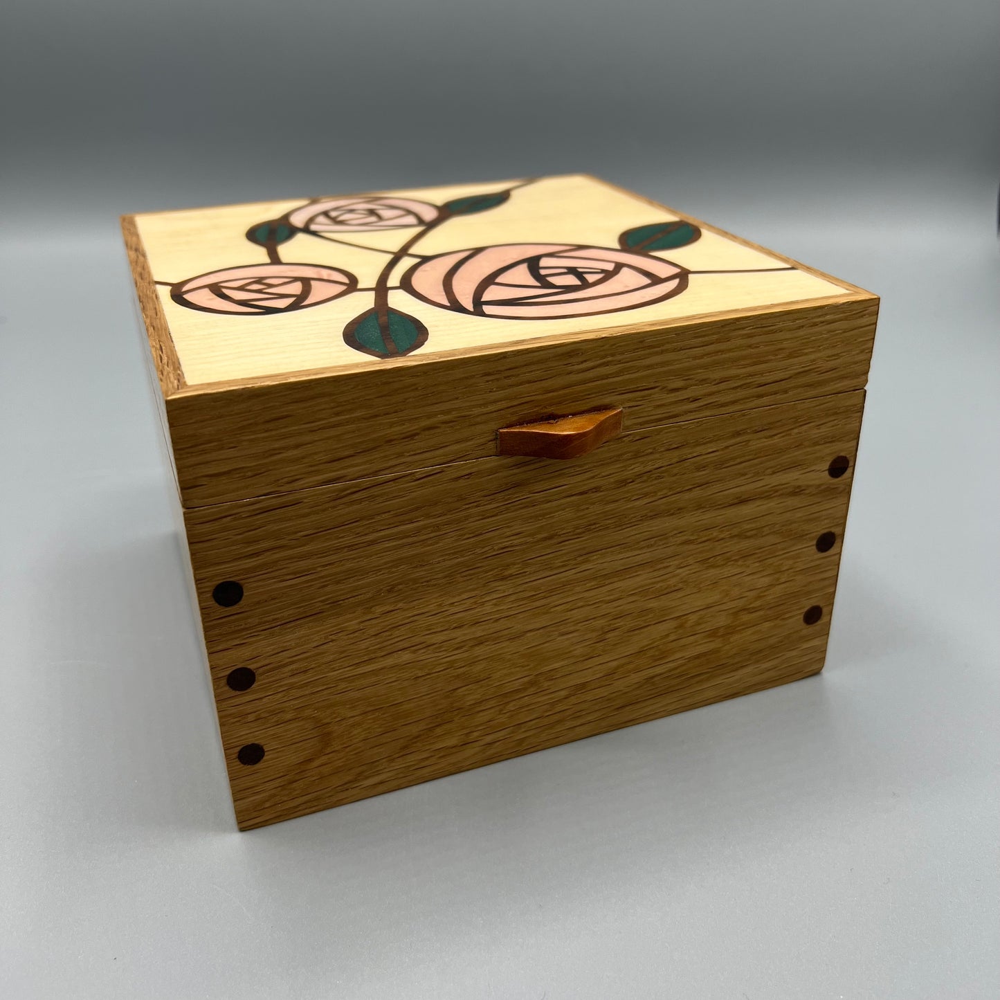 TT Designs Jewellery Box 'Macintosh Rose'