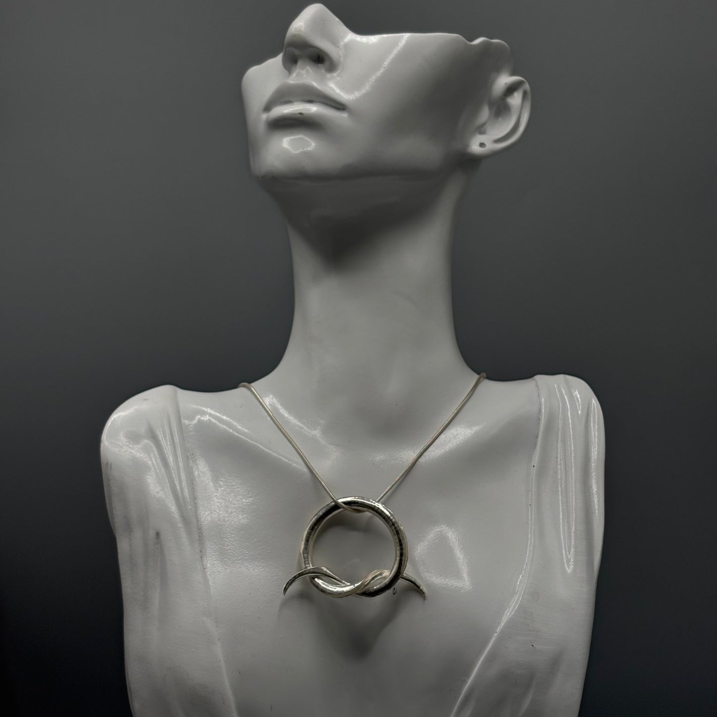 Anne Massey - Forget-me-Knot Pendant (Silver)