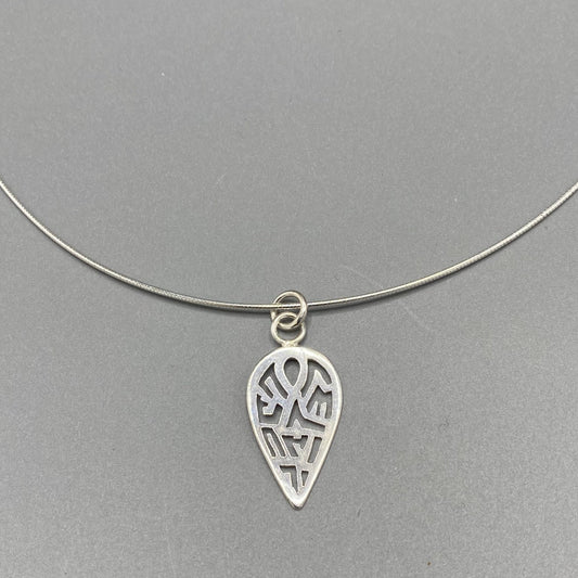 Kathryn Arbon Single Shield Pendant