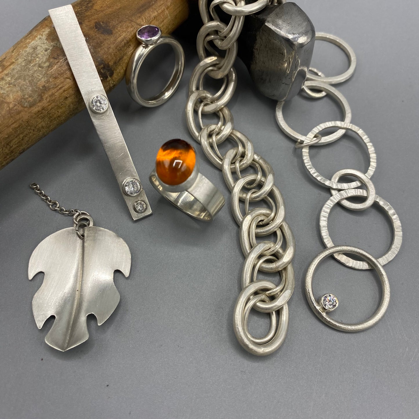 Silversmithing Jewellery - Beginners Thursday Morning - Starts 17th October 2024