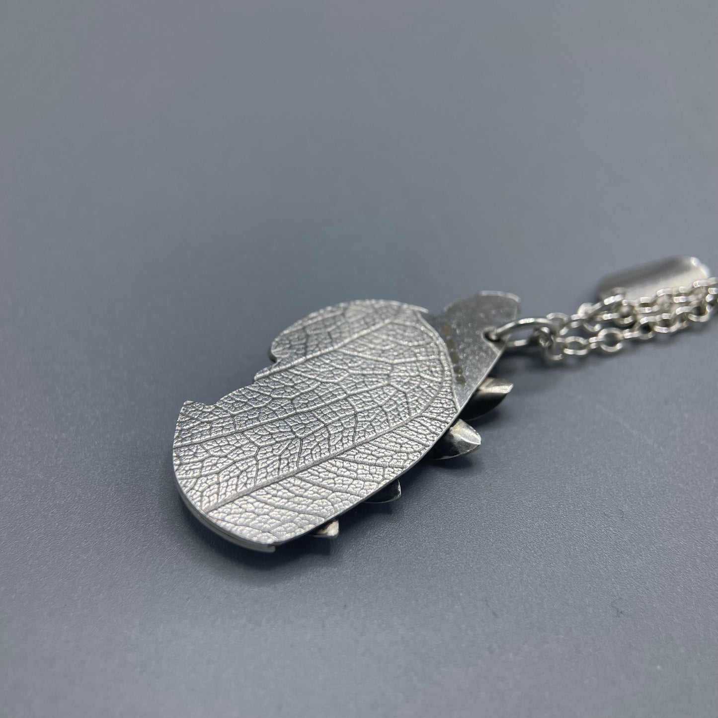 Cari-Jane Hakes Cascading Leaf Statement Pendant