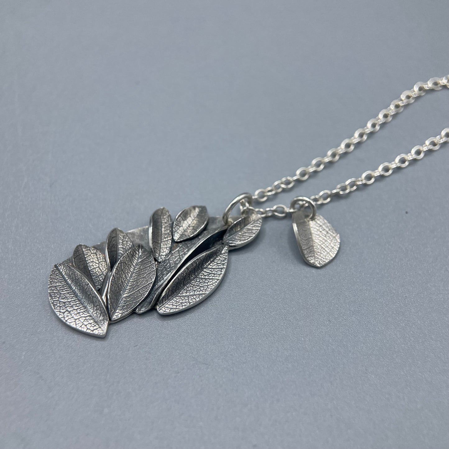 Cari-Jane Hakes Cascading Leaf Statement Pendant