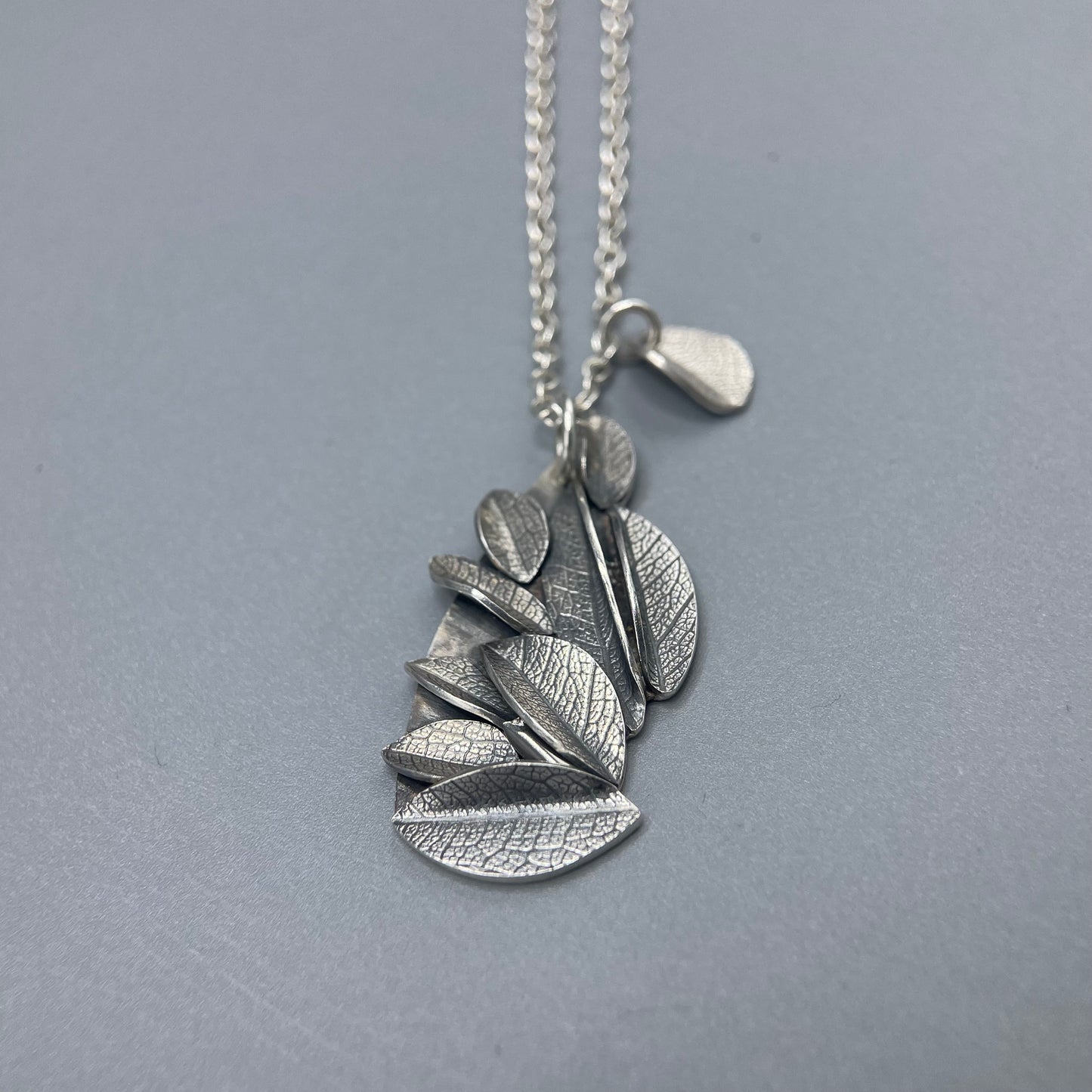 Cari-Jane Hakes Cascading Leaf Statement Pendant