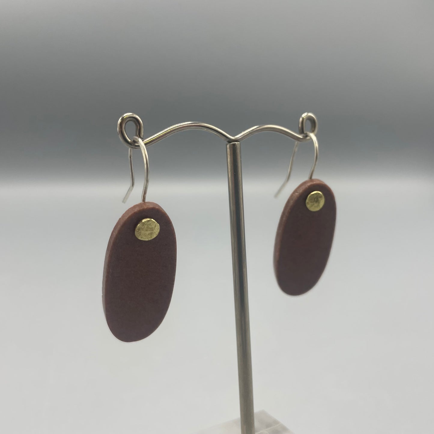 Anthony Feiler 9ct Gold and Quartz Drops